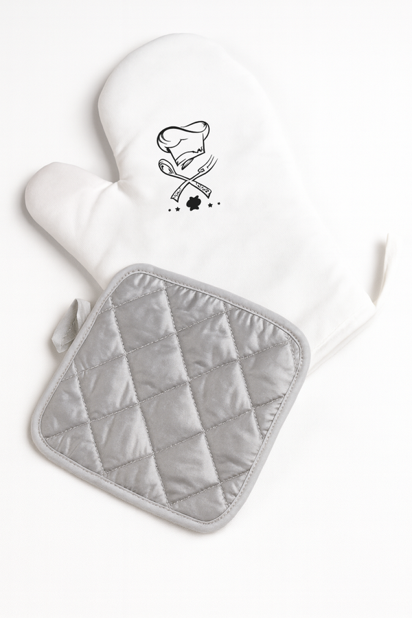 🍳 Lot de 2 maniques personnalisables