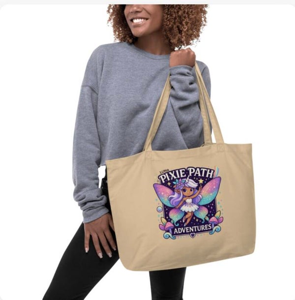 Luma Pixie Path Adventures Tote Bag - Cute Fairy Design