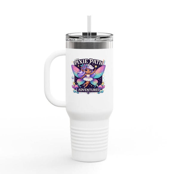 Magical Insulated Travel Mug - Pixie Path Adventures - 40oz