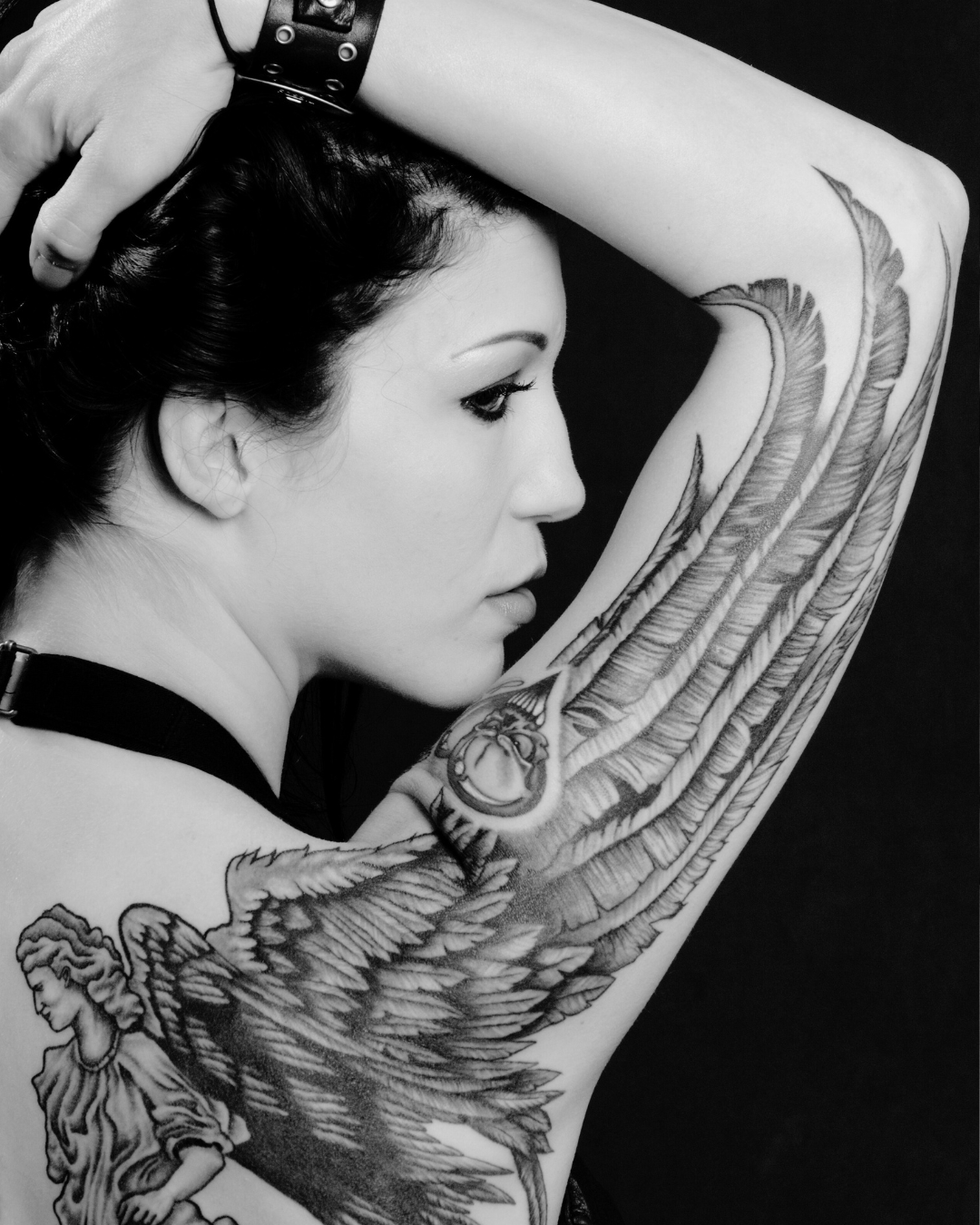 Best Black Work Tattoo