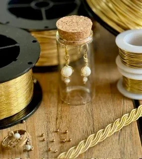 Handgemaakte messing sieraden