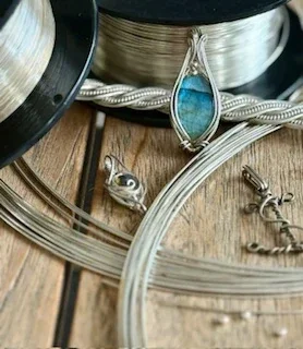 Handgemaakte zilveren sieraden