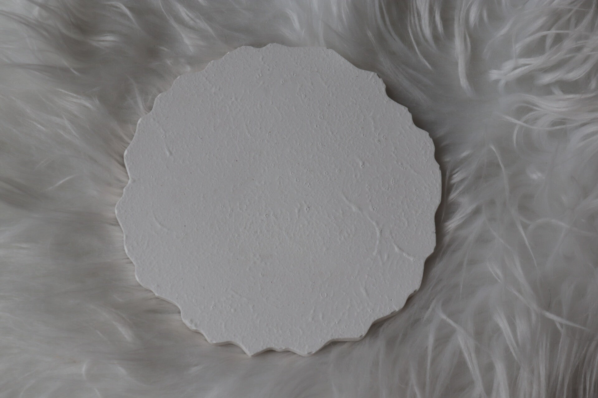 Ronde decoratieve schaal