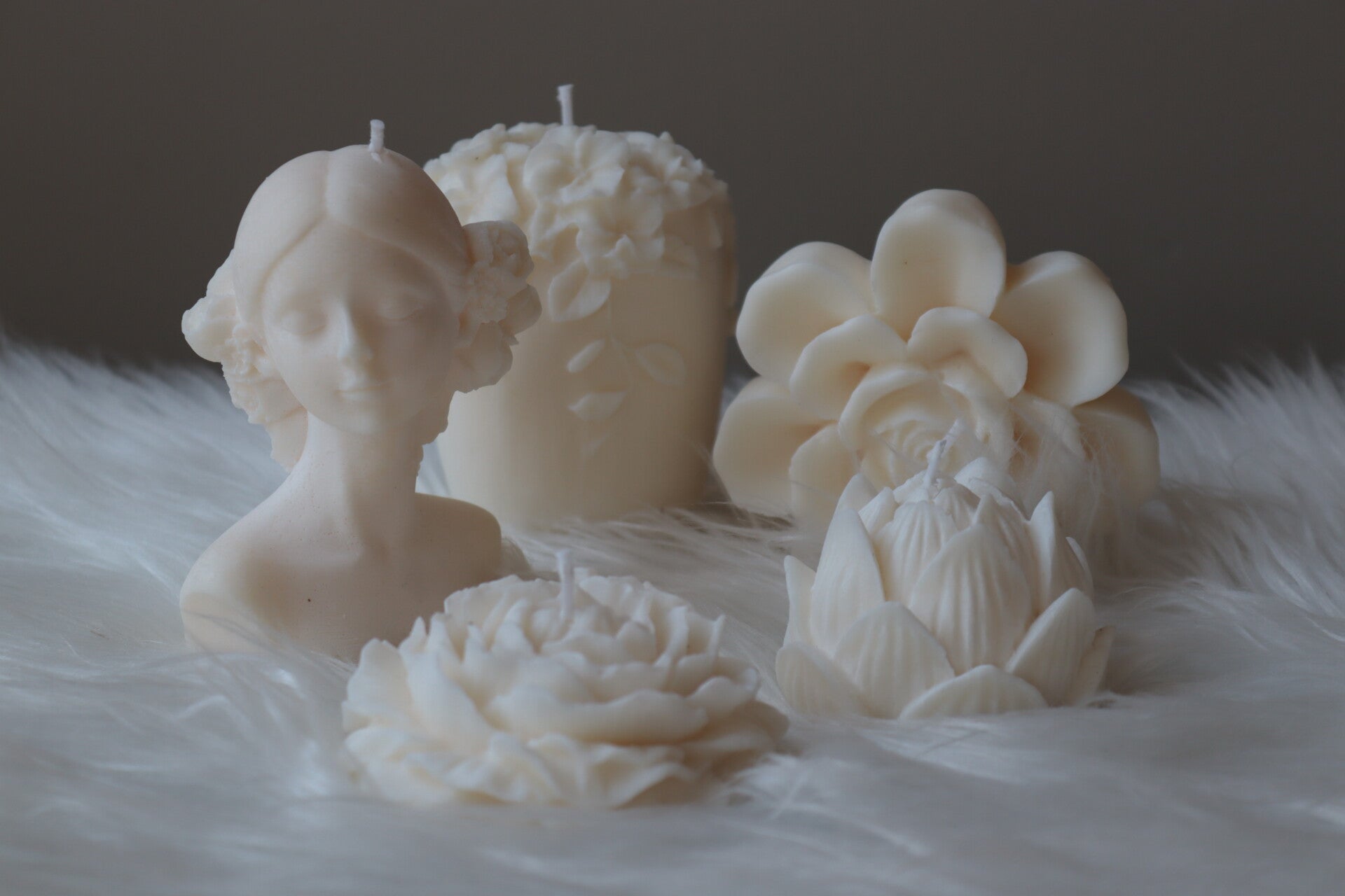 Flora collectie kaarsen van Candleicious