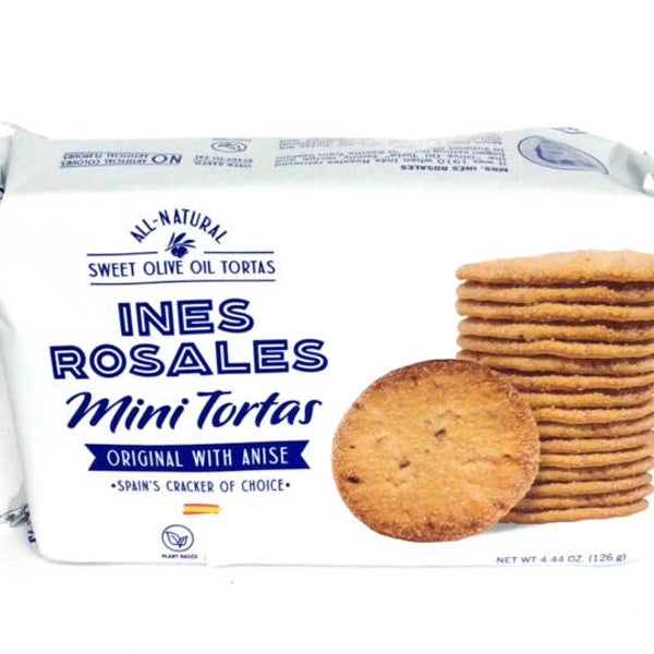 Inés Rosales Mini Tortas zoete olijfcrackers