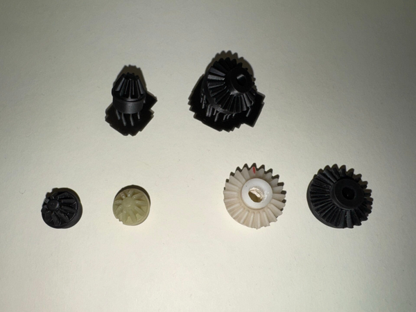 Premium Scheinwerfer Einstellgetriebe Reparatur-Set (Ritzel & Zahnrad) – SLA / Tough Resin