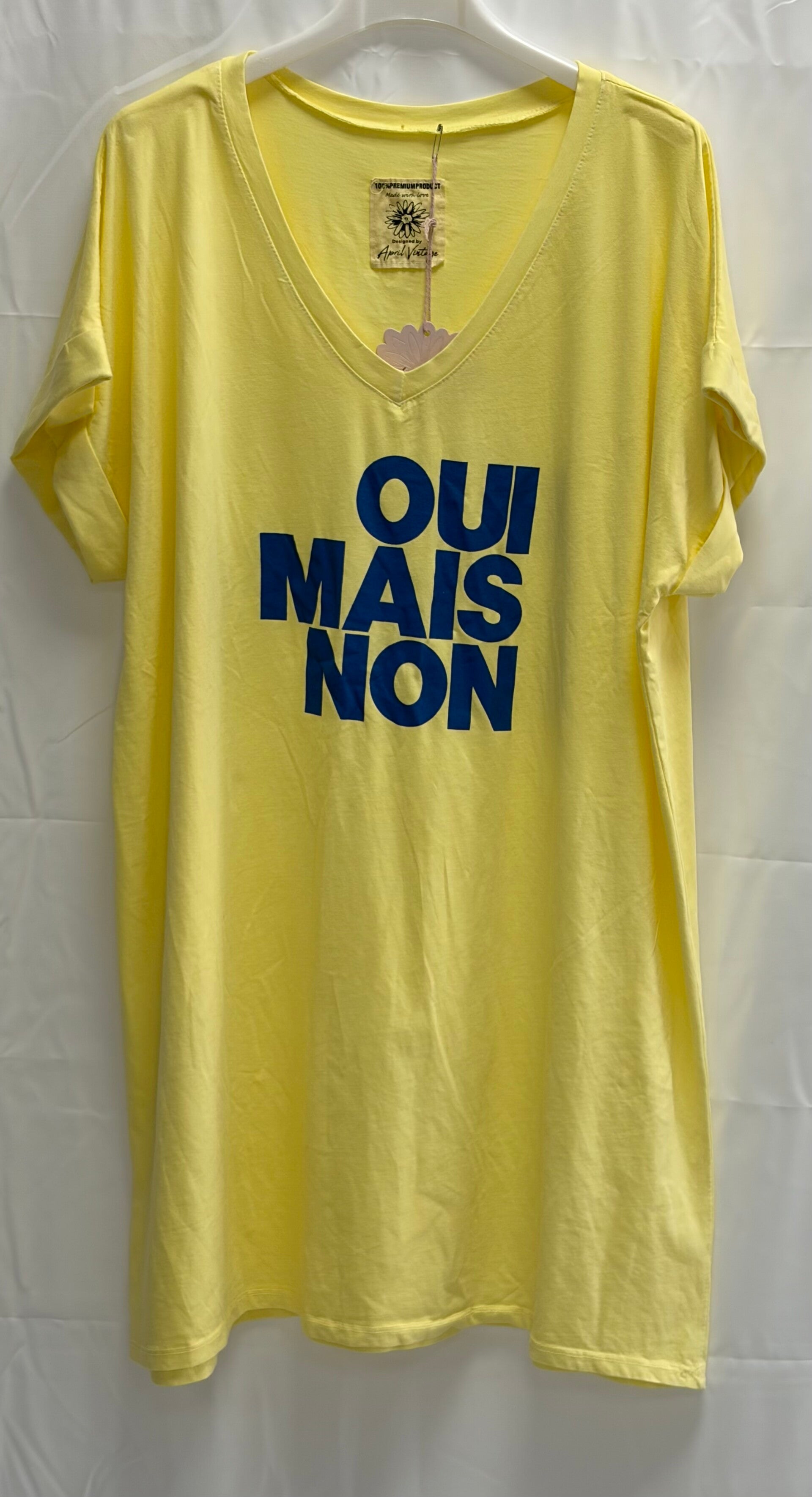 Robe Tee Shirt OUI MAIS NON