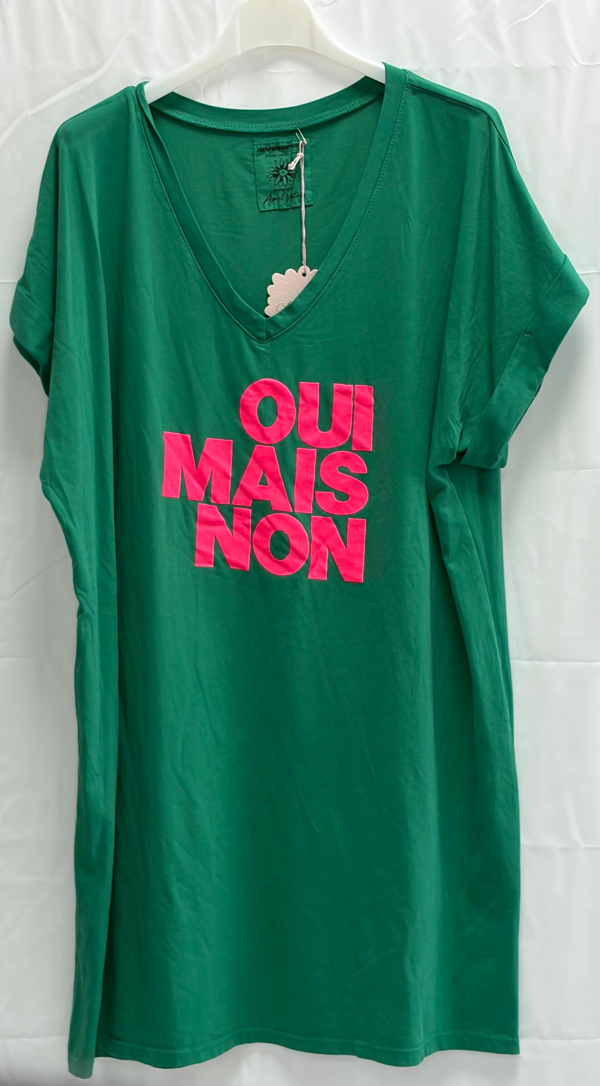 Robe Tee Shirt OUI MAIS NON