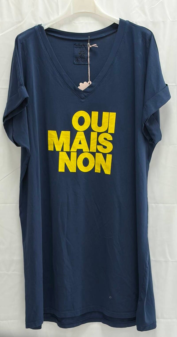 Robe Tee Shirt OUI MAIS NON