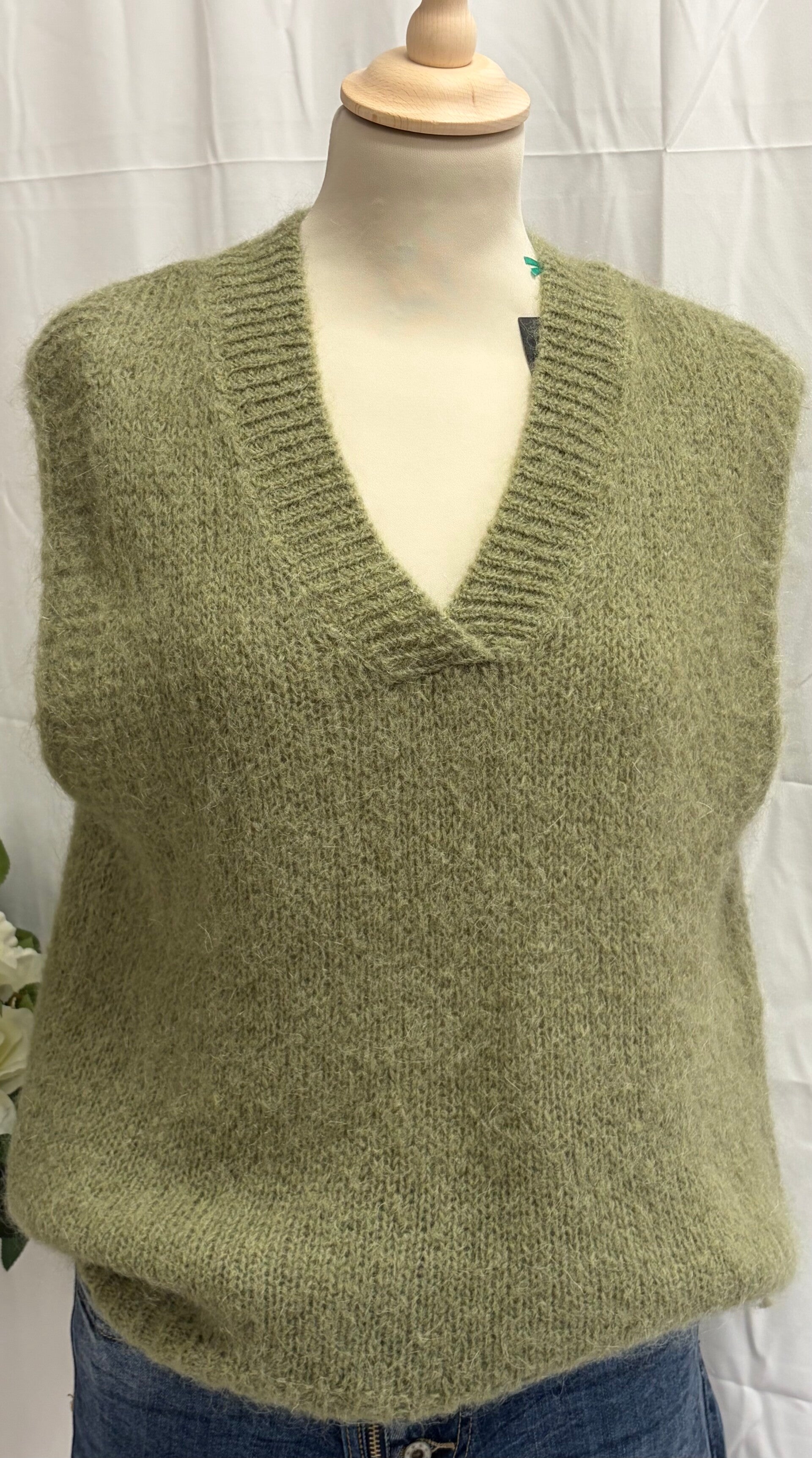Pull sans manches