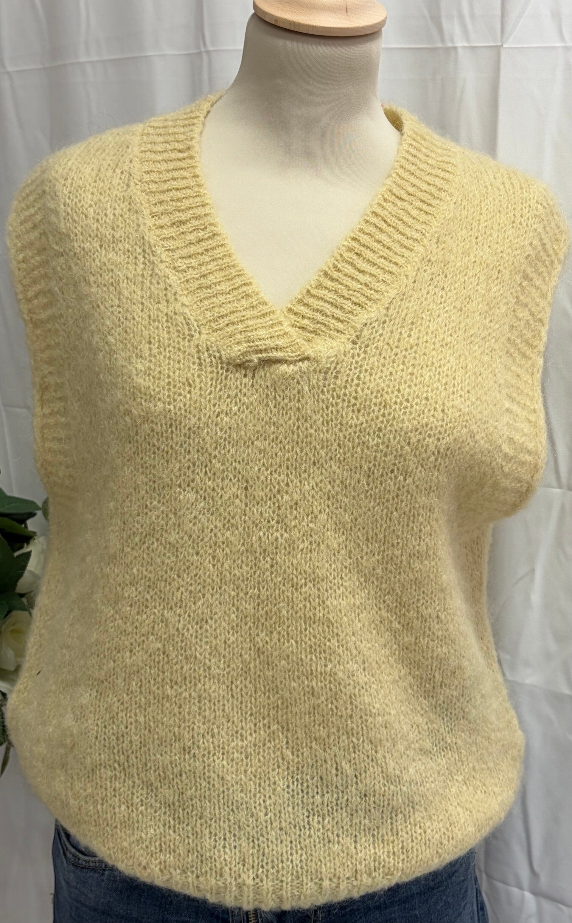 Pull sans manches