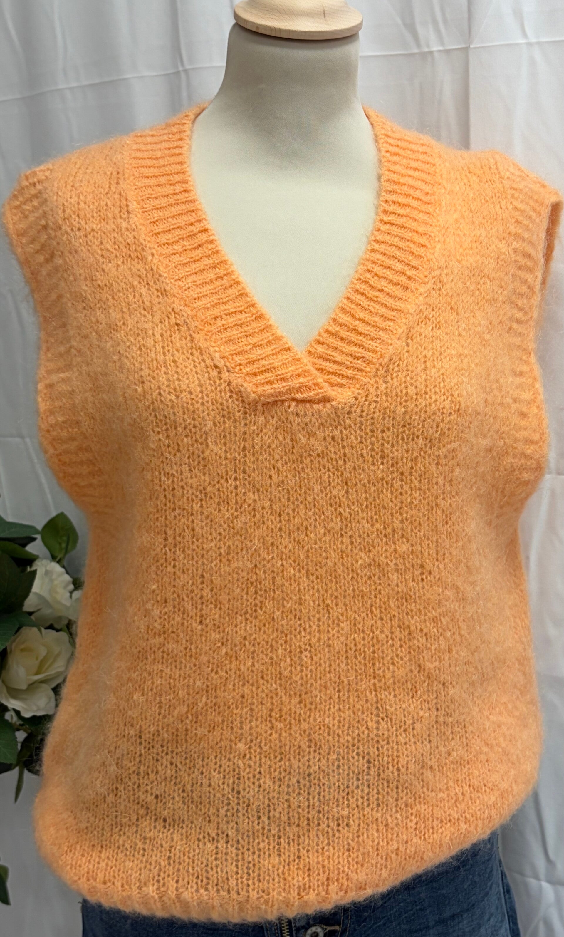 Pull sans manches