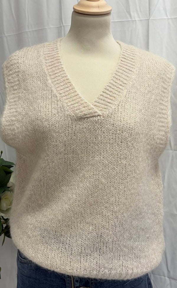 Pull sans manches