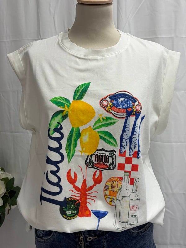Tee shirt Italia