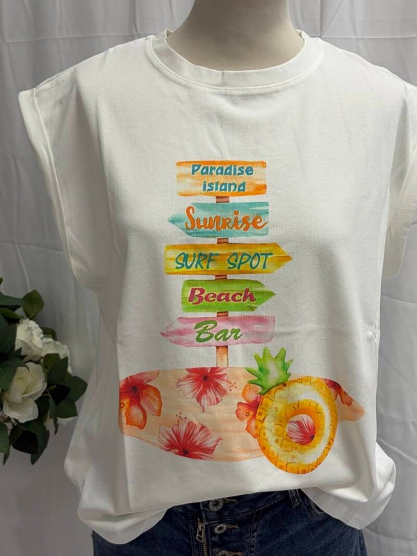 Tee shirt Beach