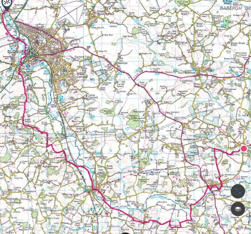 Voorlopige route 11e editie.
