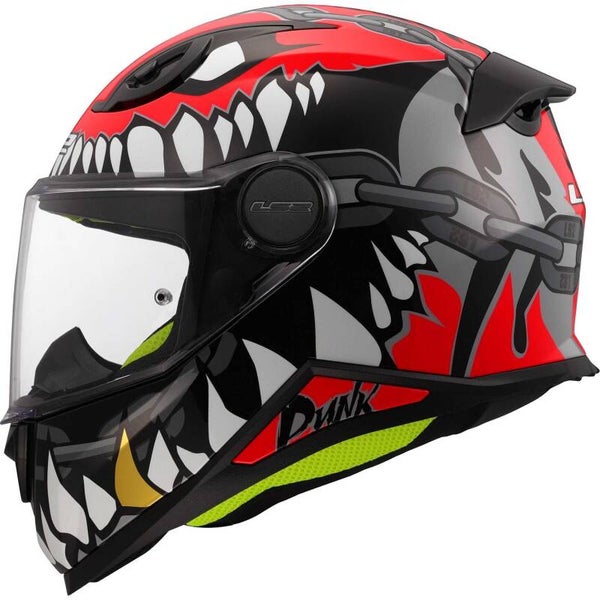 LS2 PUNK KIDS  Grigio Rosso