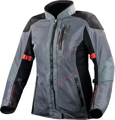 LS2 Alba Lady Jacket Dark Grey