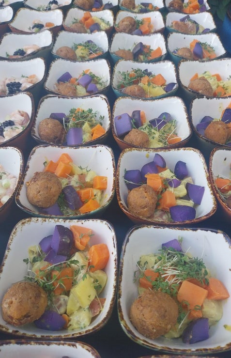 Freelance kok Zutphen events & catering - Winters bites buffet Zutphen