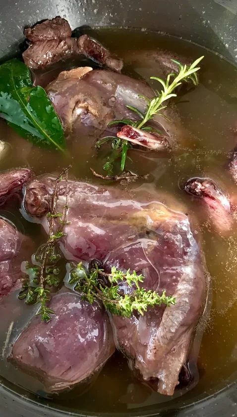 Freelance kok Zutphen events & catering - Arrangement winters wild buffet