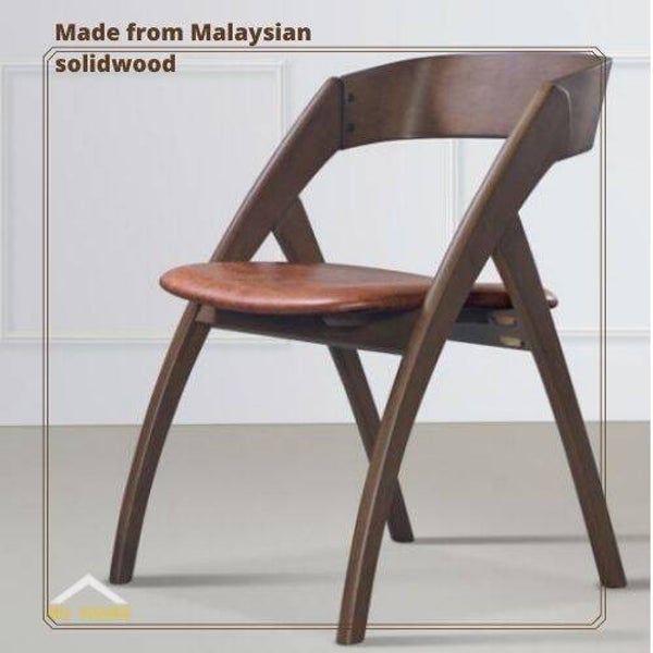Tropical Solid Wood Dining Chair