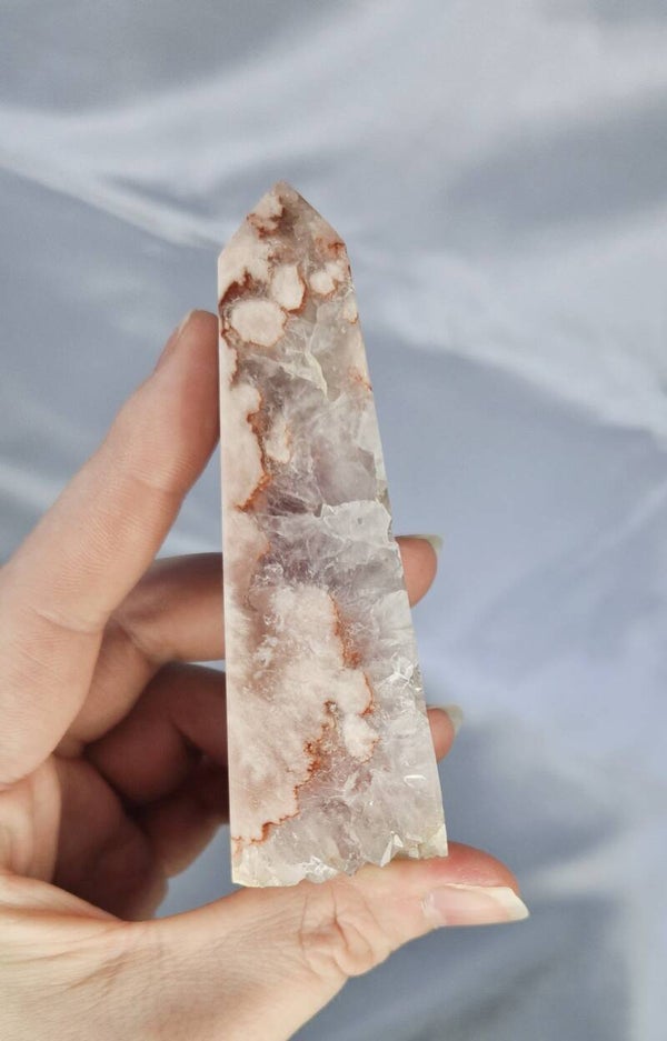 Pink Amethyst x Flower Agate