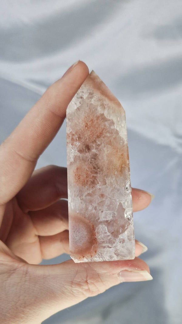Pink Amethyst x Flower Agate