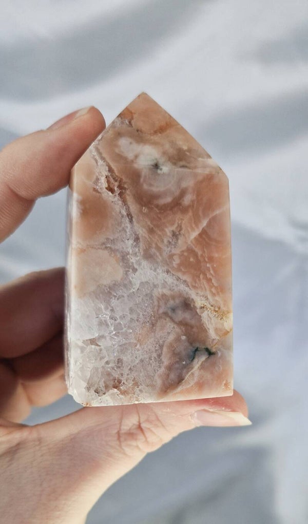 Pink Amethyst x Flower Agate