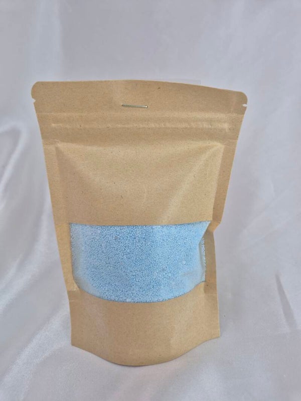 Kaarsenzand Blauw 100 gram + 5 gratis lontjes
