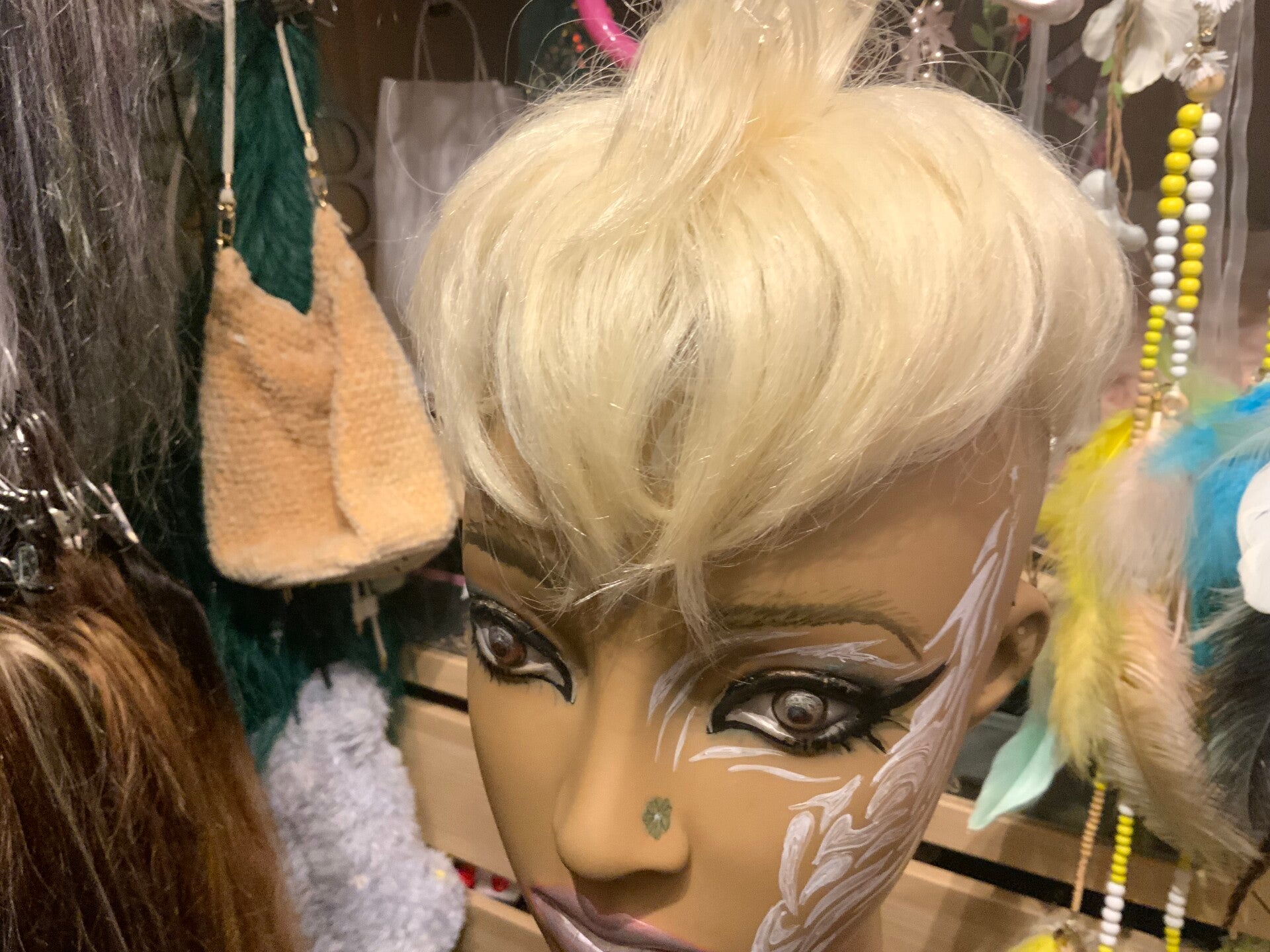 Mega frange  🧚‍♀️ Floccia platine polaire 100% humain Bresilien Rémy