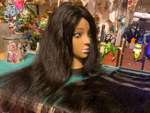 La Fée Verte – Volumateur Lace Closure en cheveux humains Rémy, 3 extensions 15 cm + Mega extension 30 cm