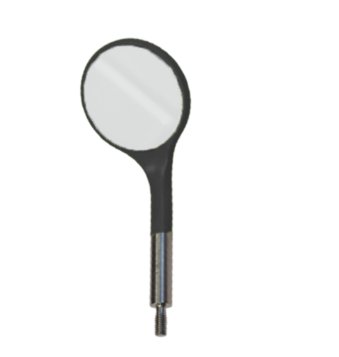 1515HK ErgoDenta HD Mouth Mirror, No. 5, 24mm, Black (12 st.). + 2 Free Black Handles*