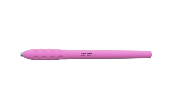 9308 ErgoDenta ErgoLite Silicone Mirror Handle Pink (per st.)