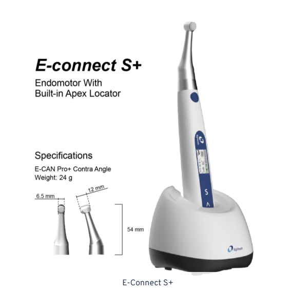 222200 Eighteeth E Connect S + Endomotor met built-in Apex locator