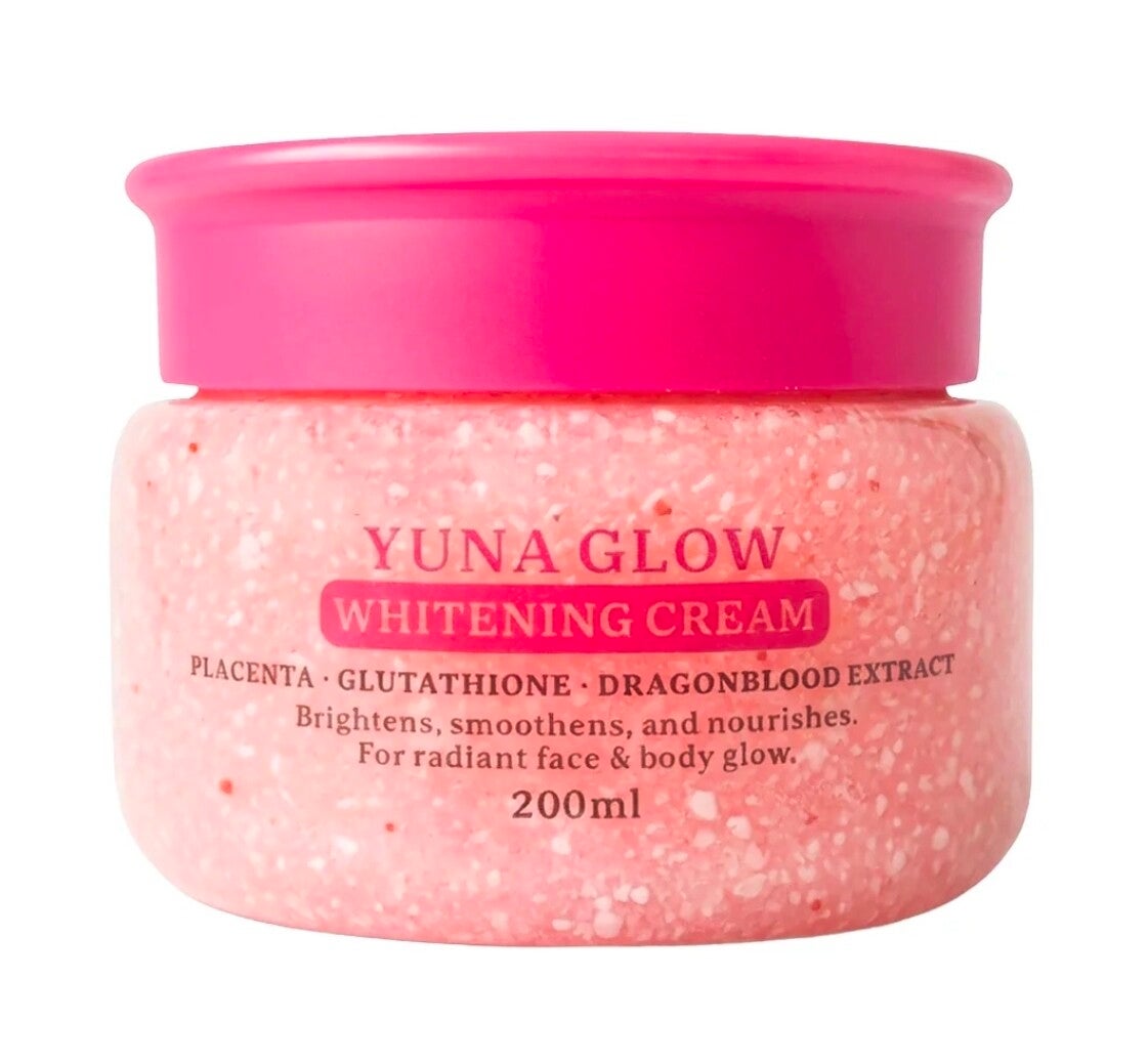 BMRS YUNA GLOW WHITENING CREAM 200ML