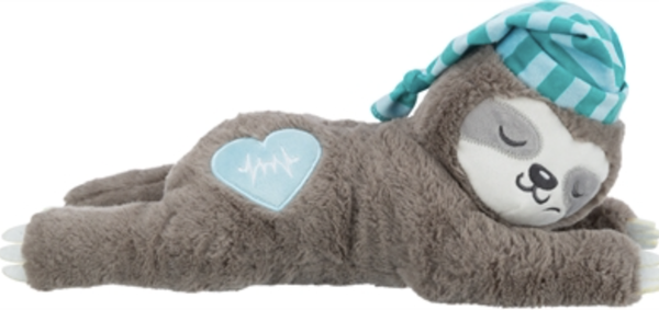 Luiaard met heart beat