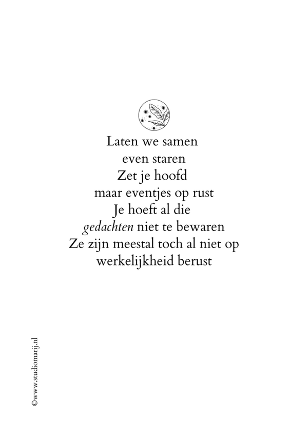 Laten we samen (5 stuks A5)