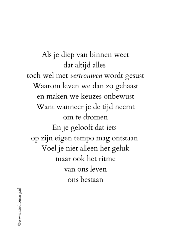 Als je diep van binnen weet (5 stuks A5)