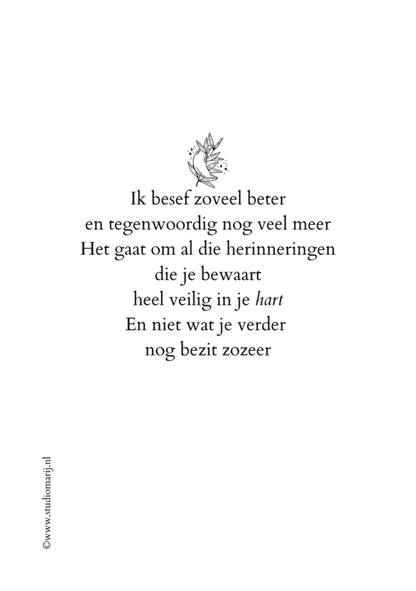 Ik besef zoveel beter (5 stuks A5)