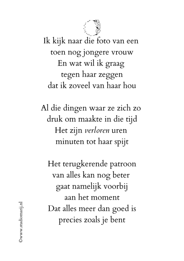 Ik kijk naar die foto (5 stuks A5)