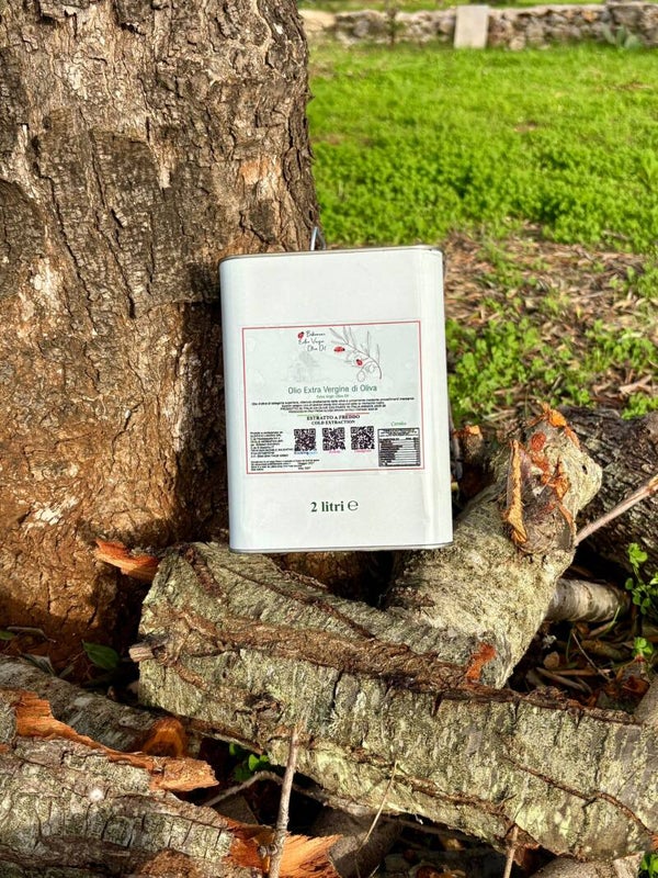 2 Litri , Olio Extra Vergine D'Oliva (Qualita' Carolea)