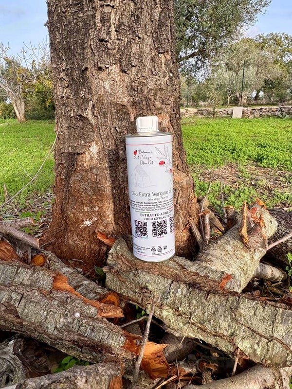 750ml , Olio Extra Vergine D'Oliva (Qualita' Carolea)