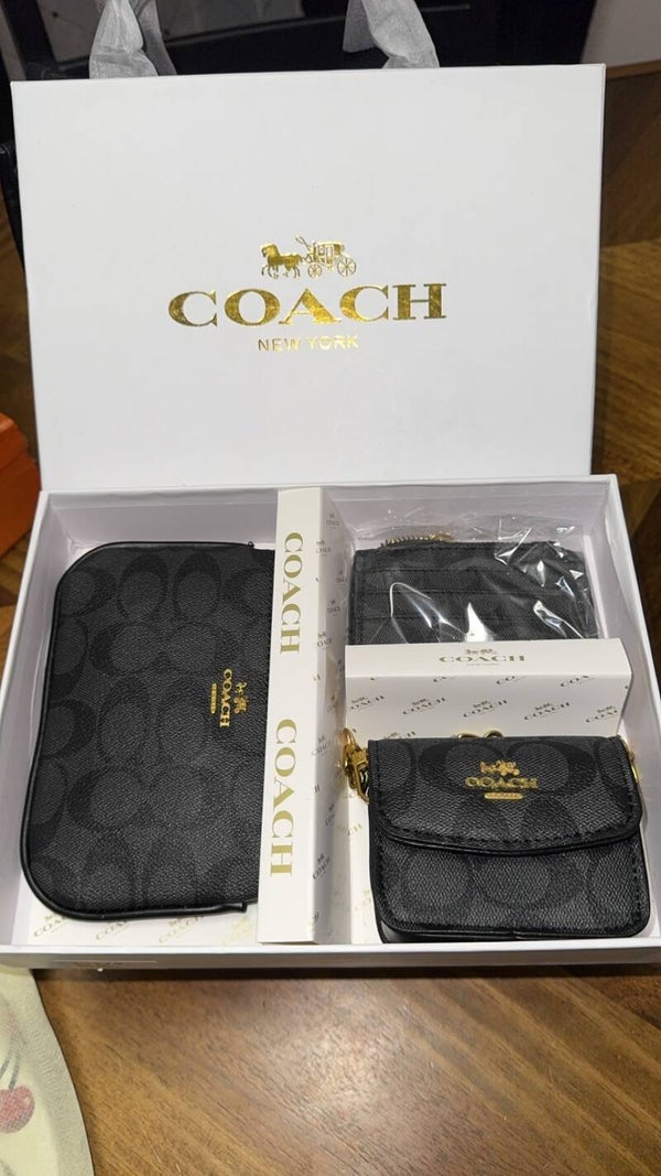 3 Piece C wallet/ purse set