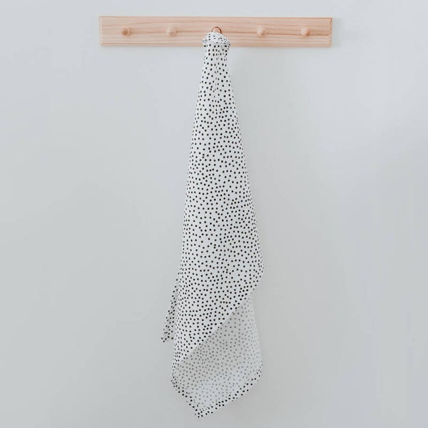 Leinen Geschirrtücher Punkte im 2er Set