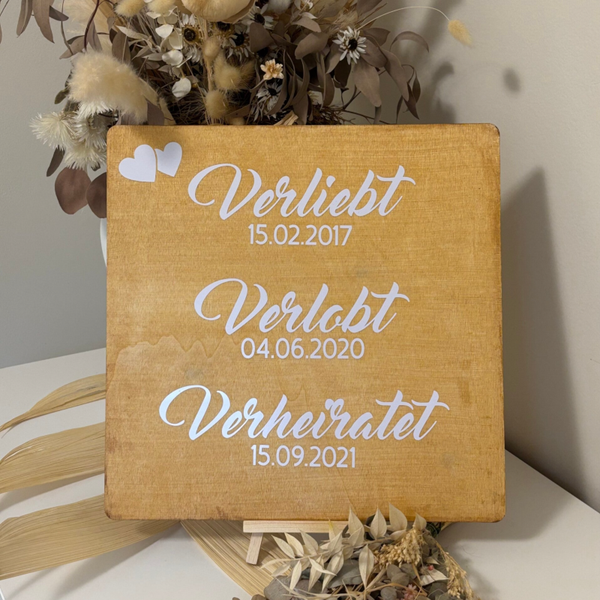 Verliebt, verlobt & verheiratet