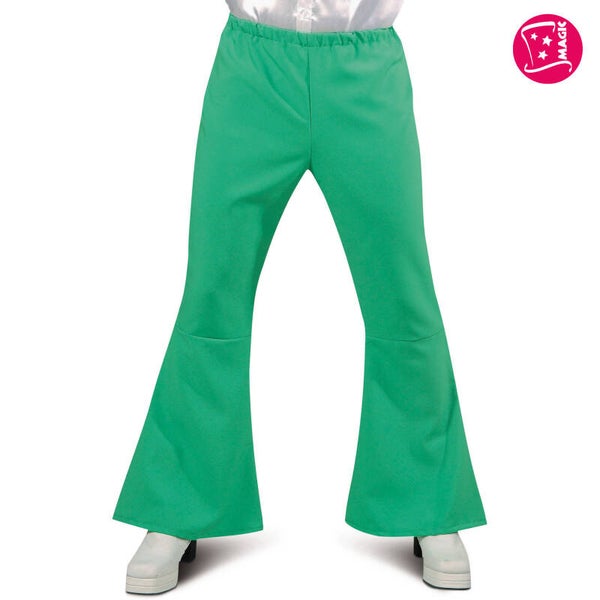 Groene Hippie Flared (Wijde pijpen) Broek
