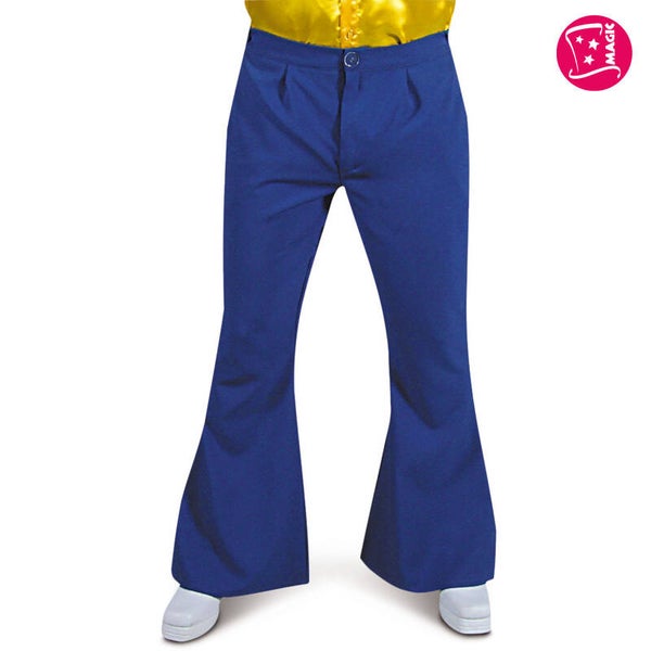 Blauwe Hippie Flared (Wijde pijpen) Broek