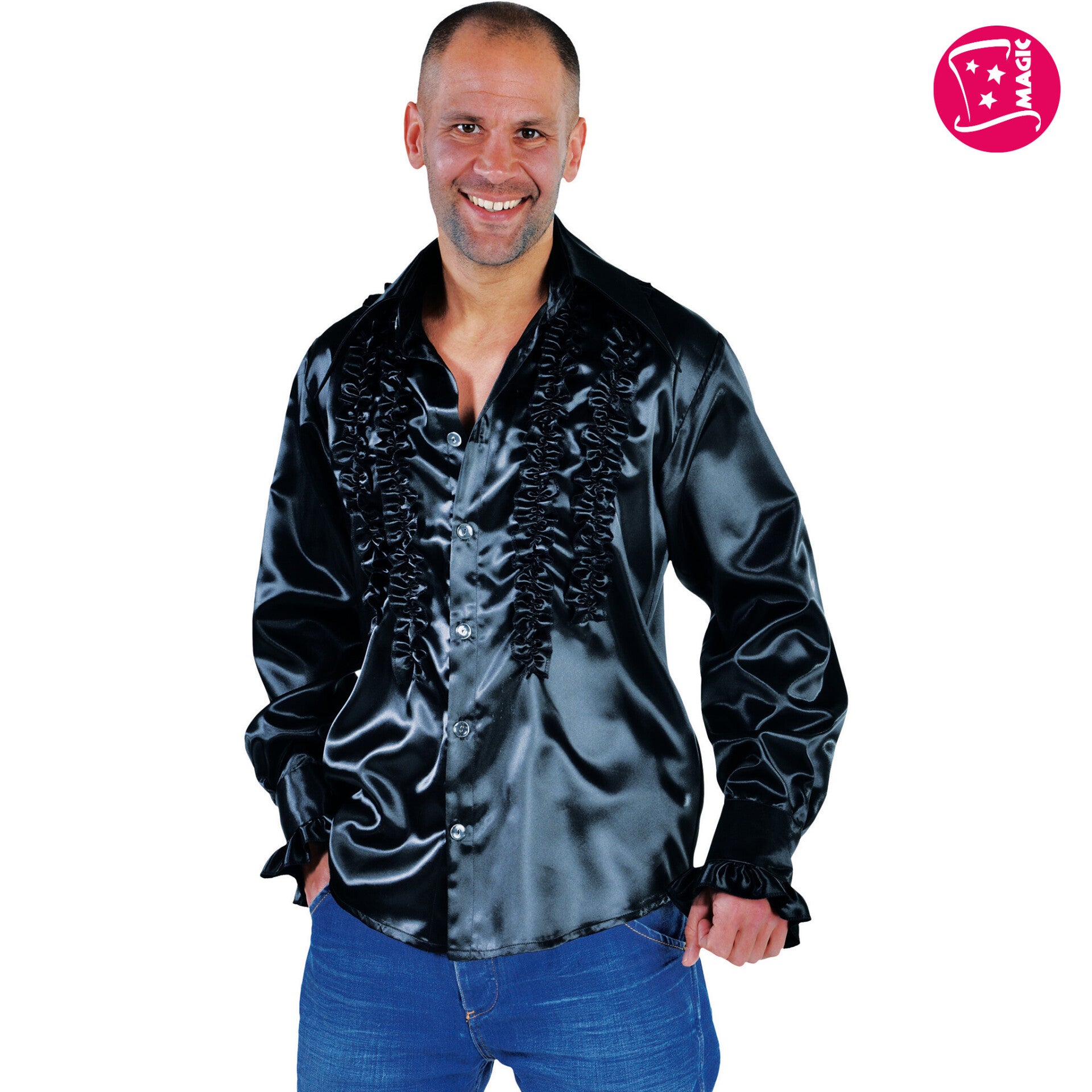 Rouches Blouse, verkrijgbaar in 10 tinten