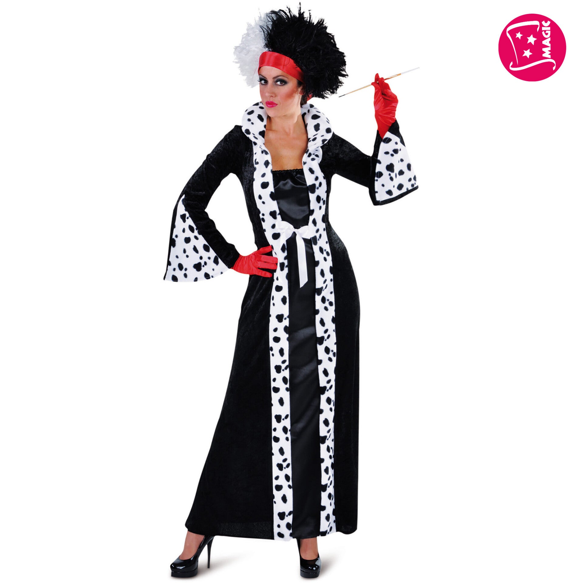 Dalmatiër dame Cruella Deville (Koningin)