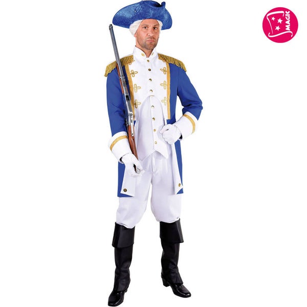 Garde Officier Koninklijk Paleis Blauw, Maat XS = 46